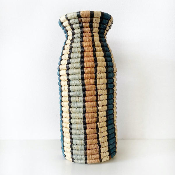 African woven vase "Konda" | camel #2