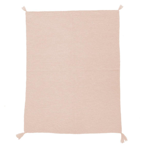 Blabla | baby alpaca blanket | blush