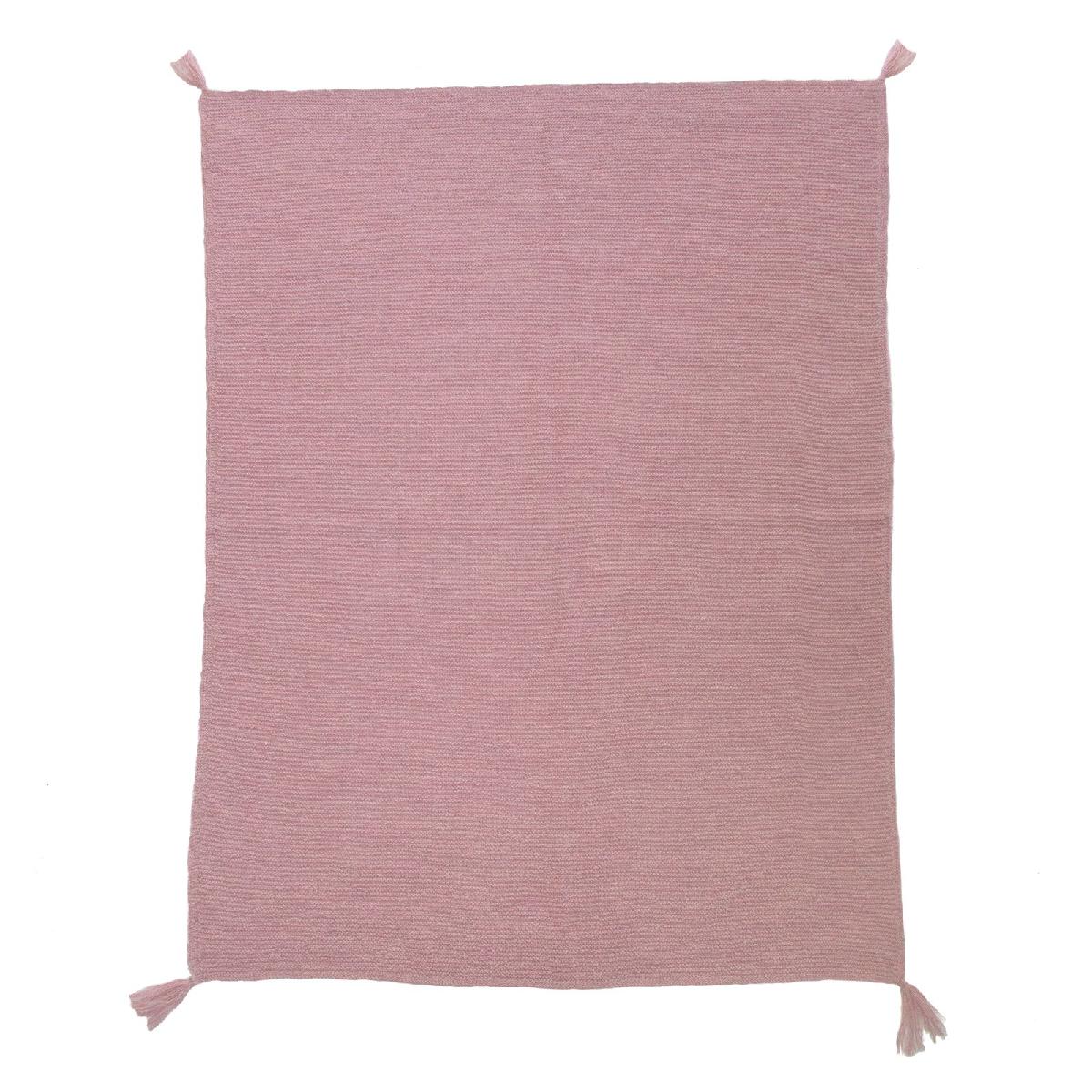 Blabla | baby alpaca blanket | mauve