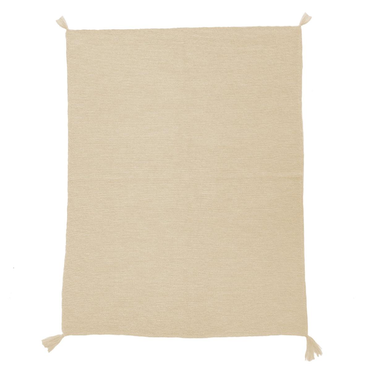Blabla | organic baby alpaca blanket | oatmeal
