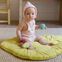 Blabla | cotton baby rattle | apple - play