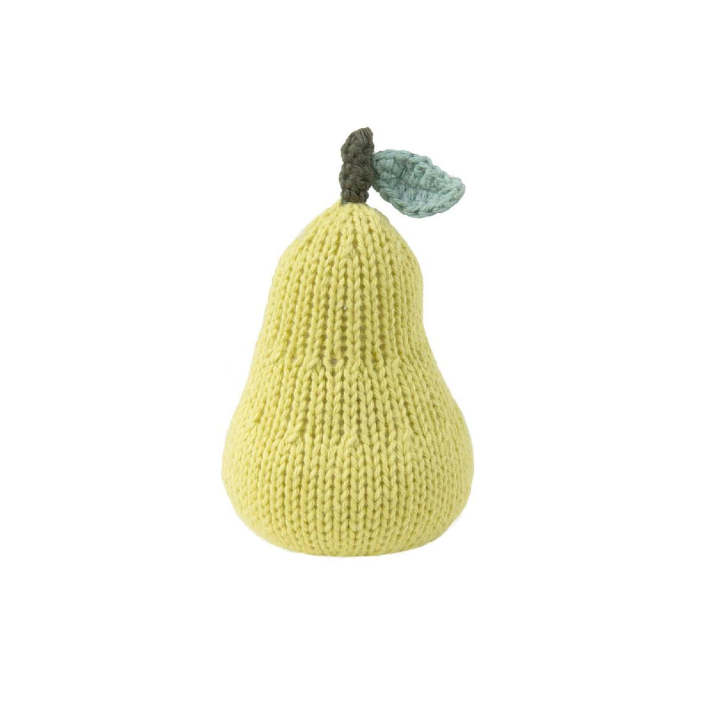 Blabla | cotton baby rattle | pear