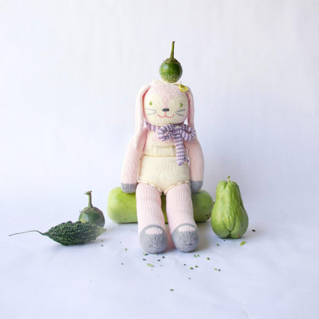 Blabla | "Fleur the Bunny" kids cotton doll sitting