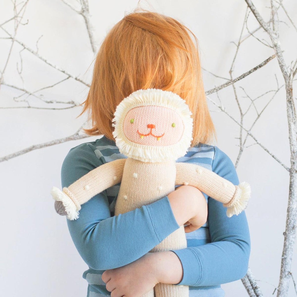 Blabla | "Flurry" yeti, kids cotton doll cuddle