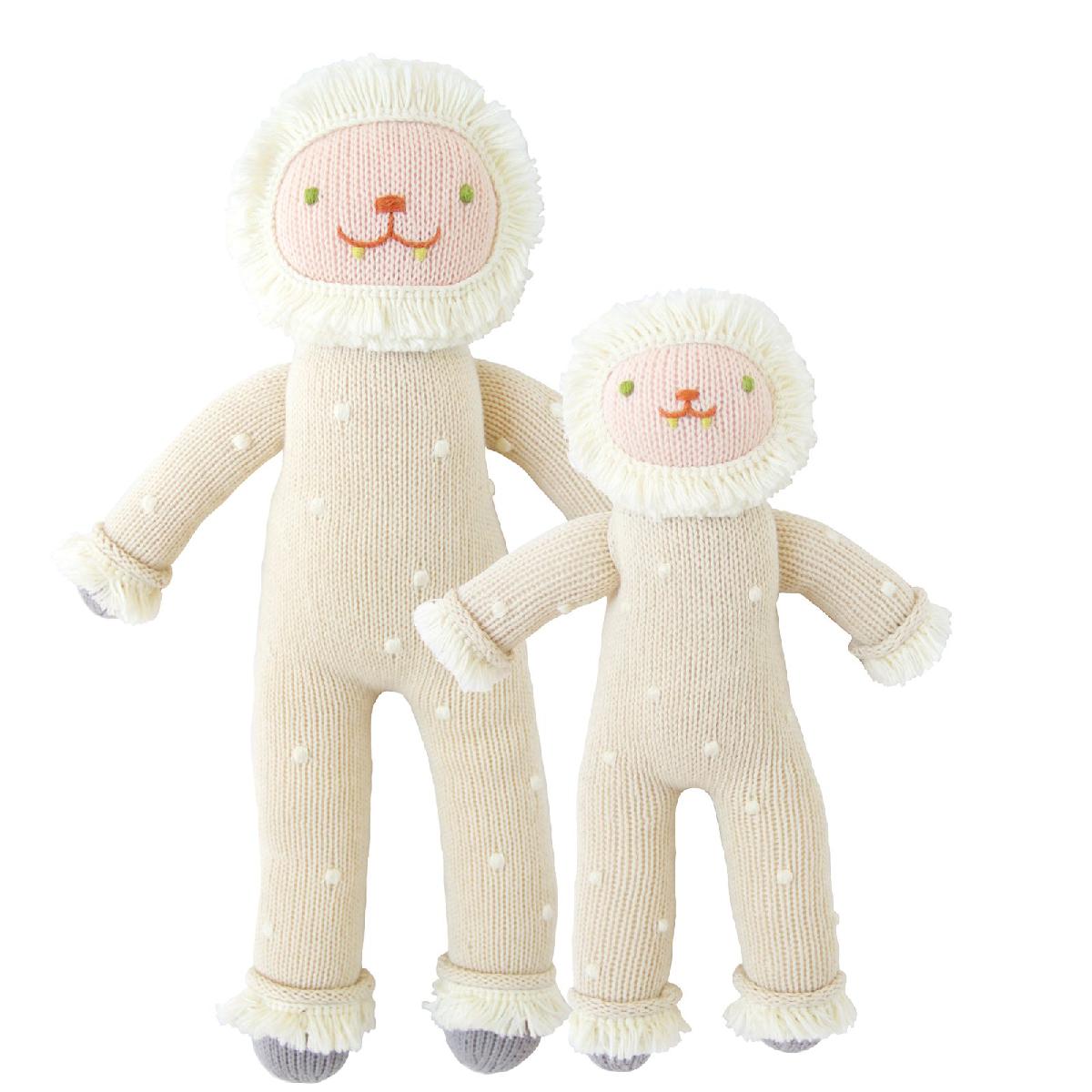 Blabla | "Flurry" yeti, kids cotton doll