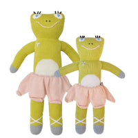 Blabla | "Lilipop" frog, kids cotton doll