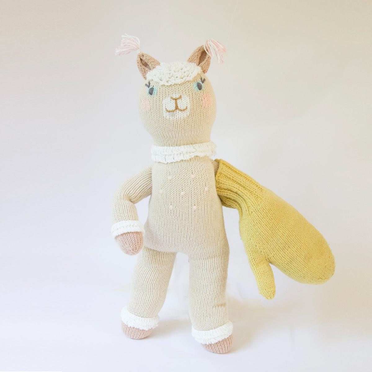 Blabla | "Picchu" kids cotton doll with glove