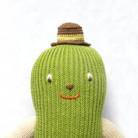 mondocherry - Blabla | "Pickle" cotton knit doll - face