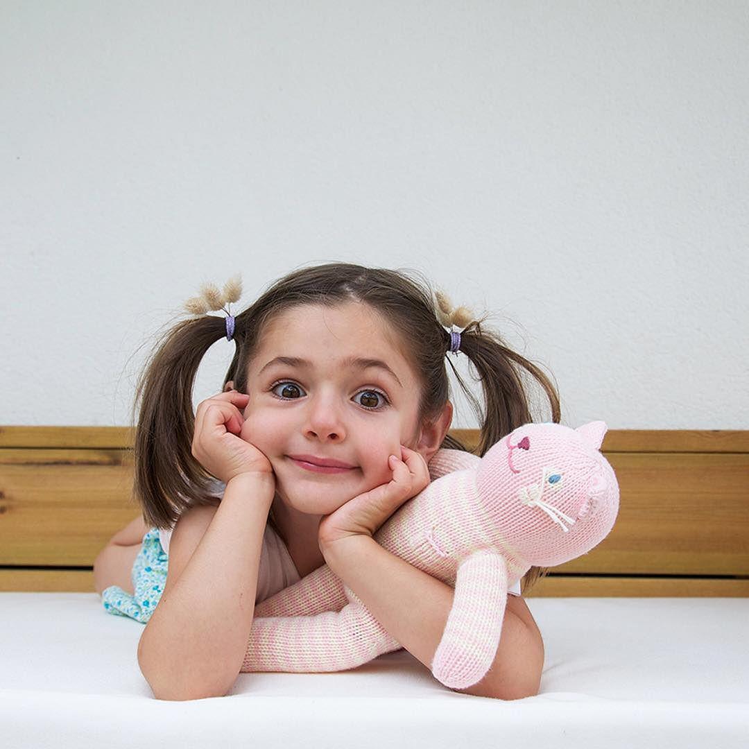 Blabla | "Rose" kids cotton doll - play