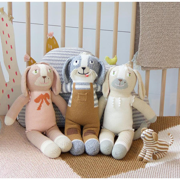 Blabla | "Toutou" kids cotton doll - with friends