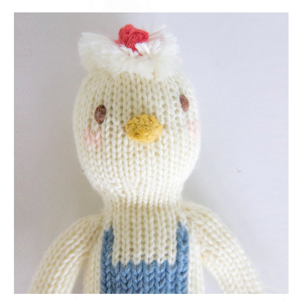 Blabla | Benedict chicken rattle - face