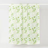 Bonnie and Neil linen tablecloth - mini pastel floral green - large - hang