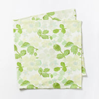 Bonnie and Neil linen tablecloth - mini pastel floral green - large