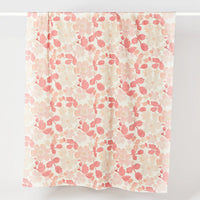 Bonnie and Neil linen tablecloth - mini pastel floral pink - large - hang