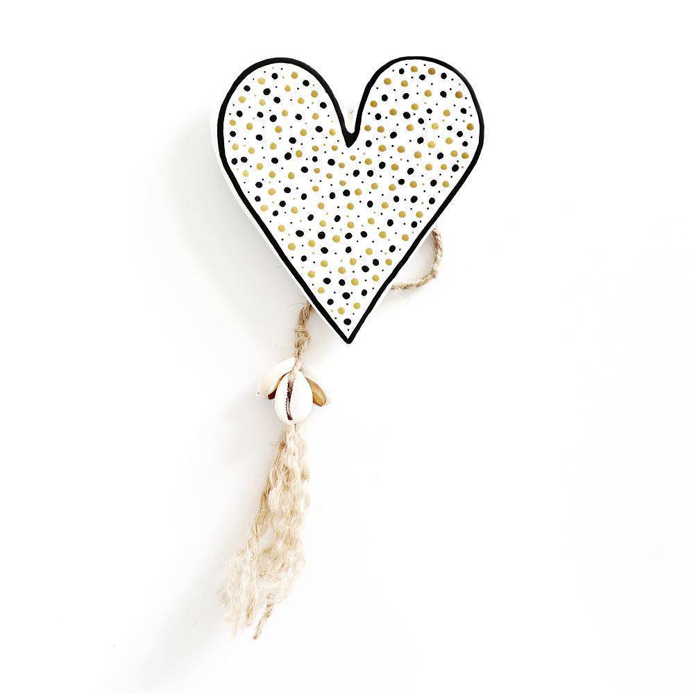 A Boy Named Aaron | Lulu Mini Heart wall decor