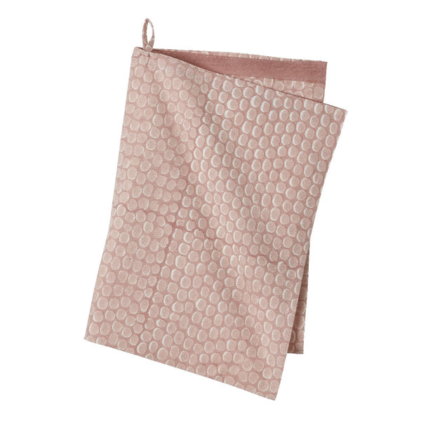 Bungalow | cotton teatowel | dot rosy