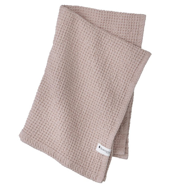 Bungalow | organic waffle cotton handtowel | 50 x 70cm | nude