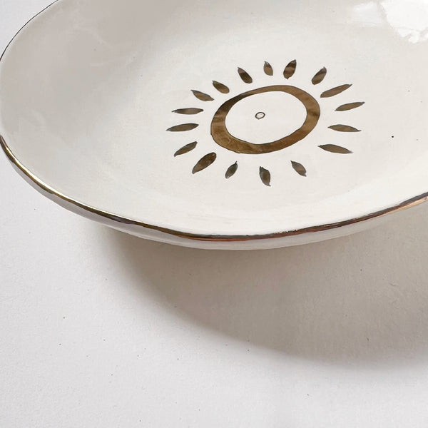 mondocherry | Carla Dinnage | ceramic bowl "let the sunshine in" - side
