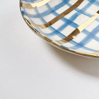 mondocherry | Carla Dinnage | ceramic bowl "tartan time" - side