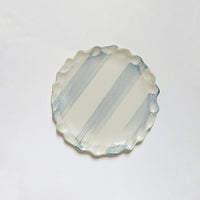 mondocherry - Clay Beehive | ceramic plate | stripes | 12cm