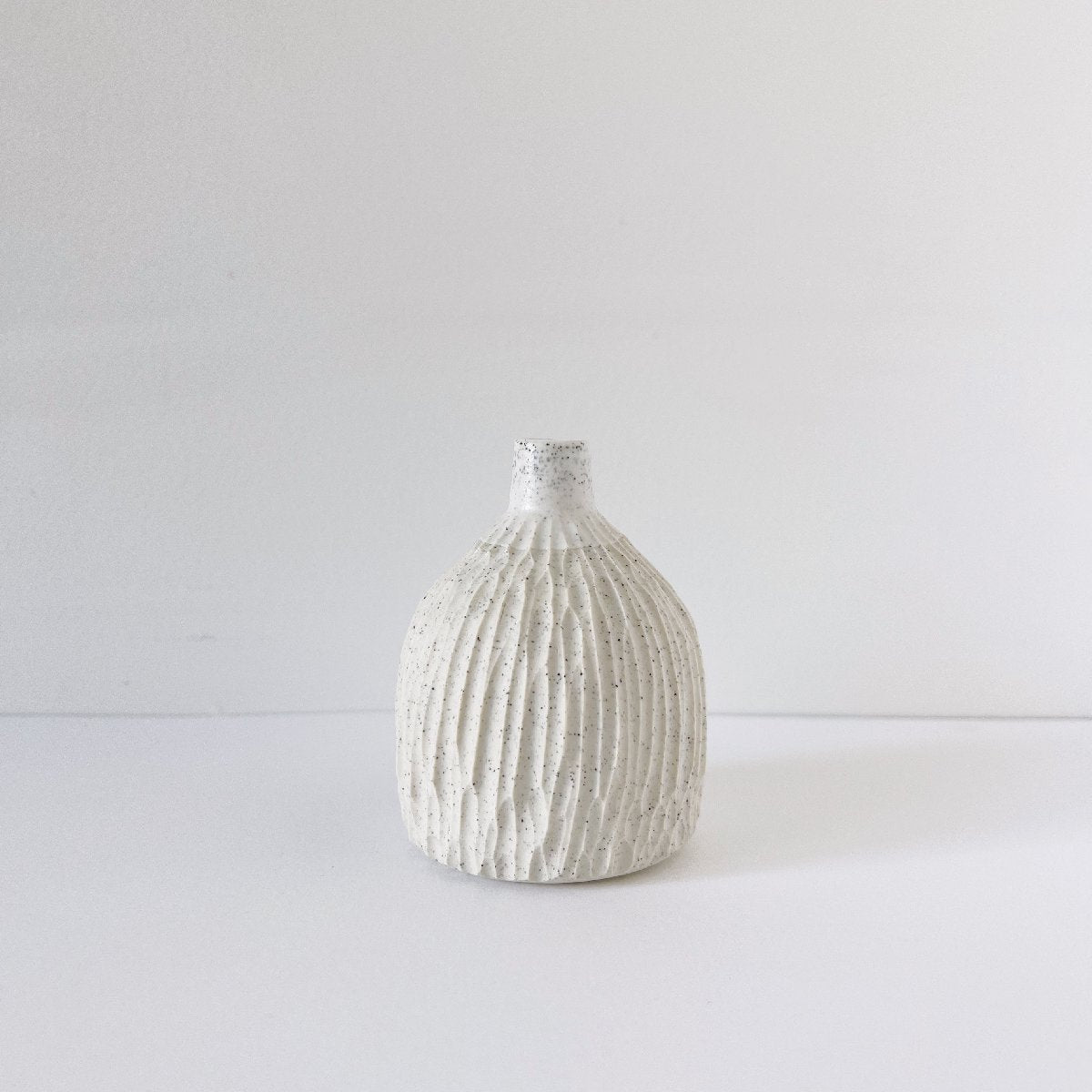 Clay Beehive | ceramic speckled vase 17