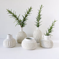 Clay Beehive | ceramic speckled vase collection