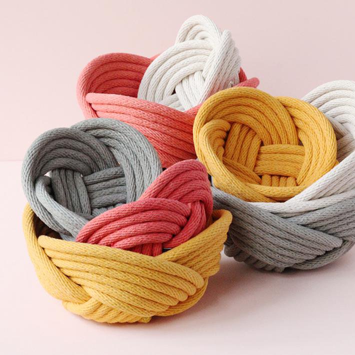 Crayon Chick | weave bowl  - collection