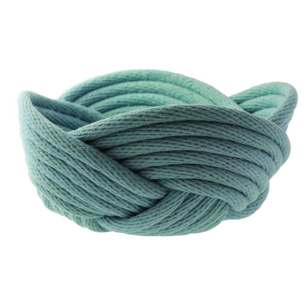 Crayon Chick | weave bowl | ocean | medium