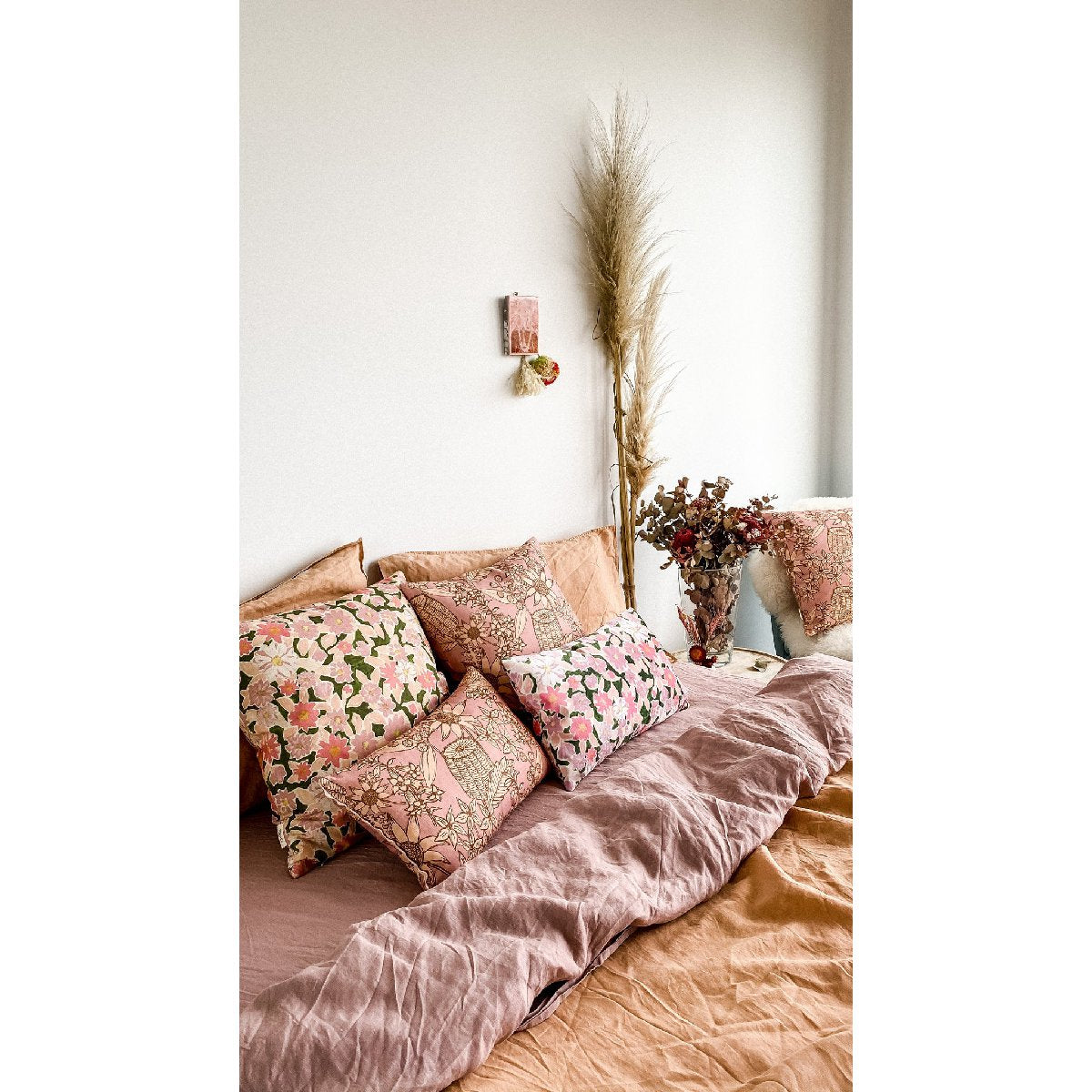 Dancing With Juniper | cecil linen cushion - bed