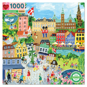 Eeboo | 1000 piece puzzle | Copenhagen