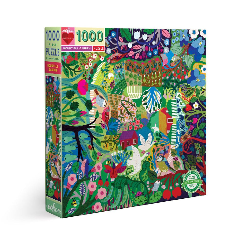 Eeboo | 1000 piece puzzle | Bountiful Garden
