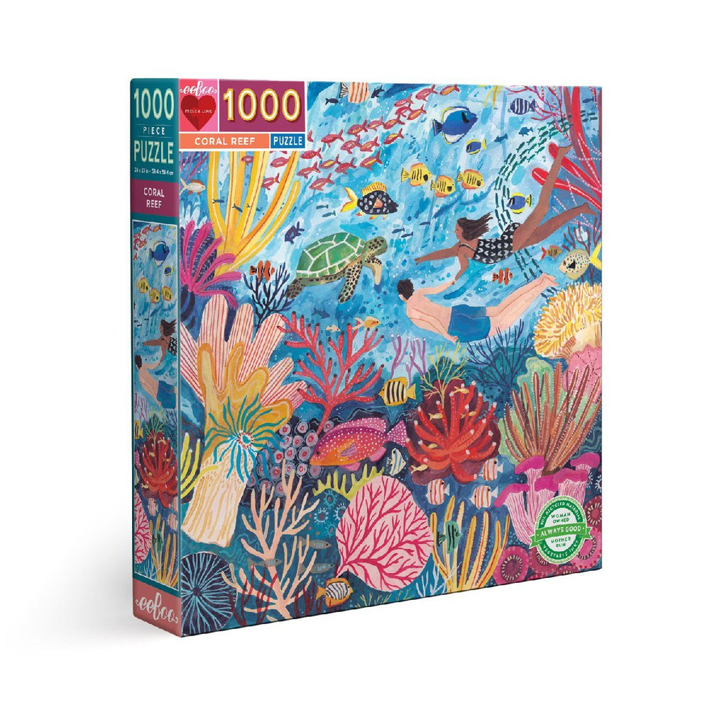 Eeboo | 1000 piece puzzle | Coral Reef
