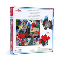 Eeboo | 1000 piece puzzle | London Life - back