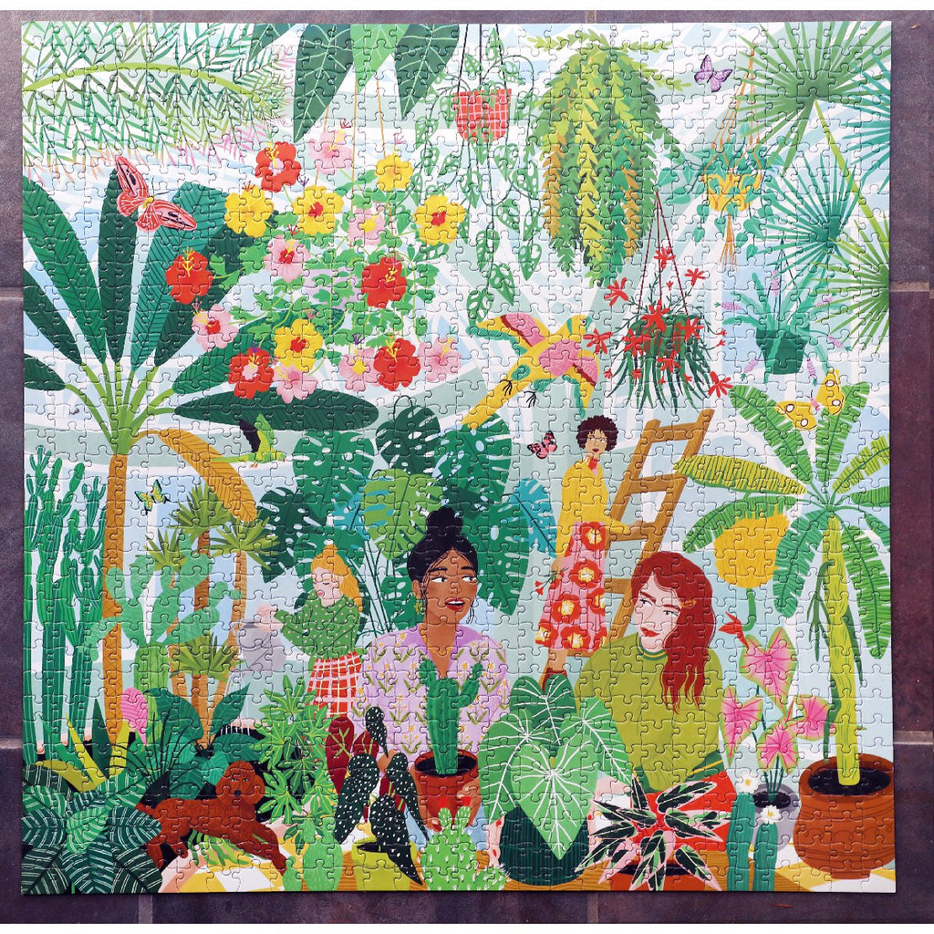 Eeboo | 1000 piece puzzle | Plant Ladies - complete