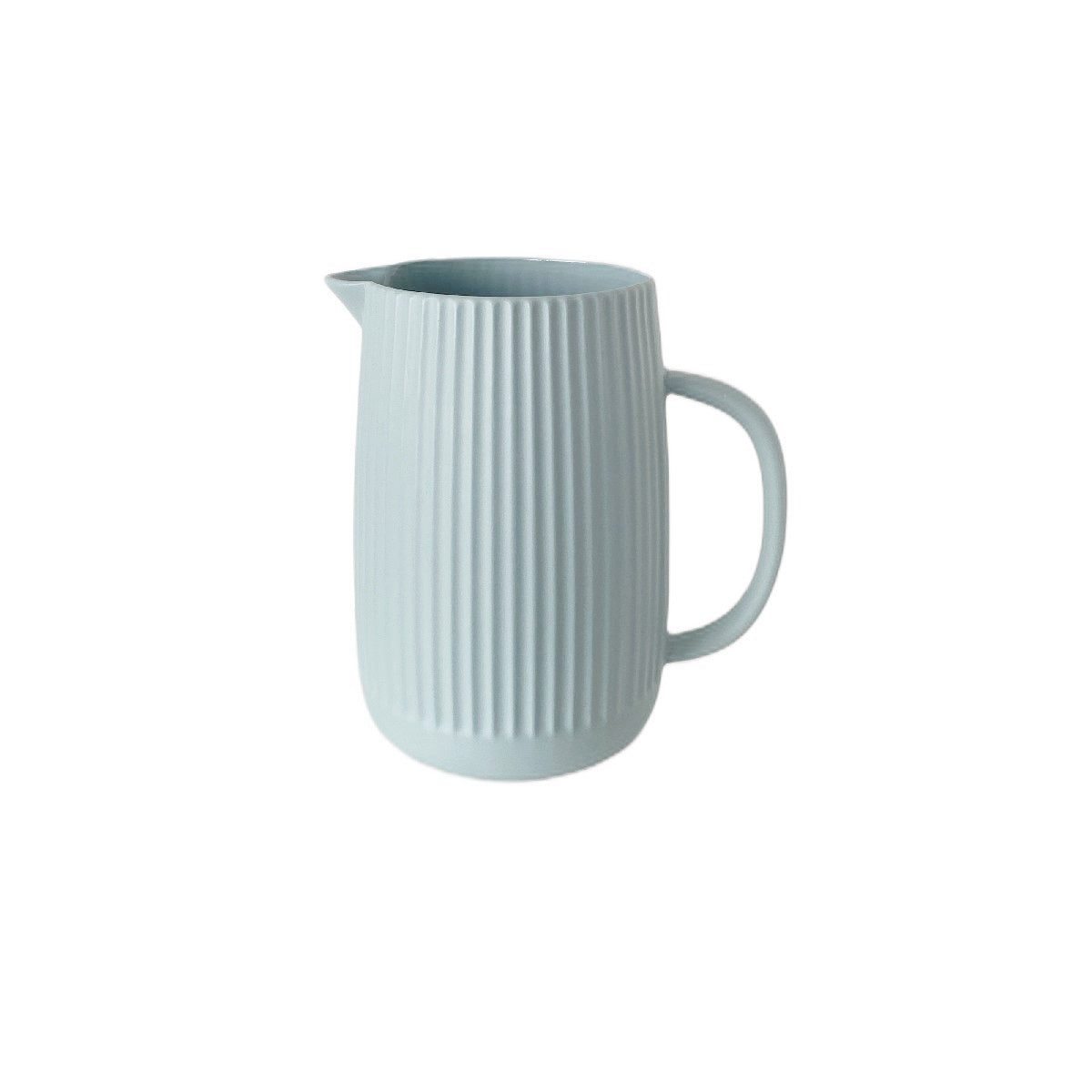 Flax | amity ceramic jug | 20cm | duck egg