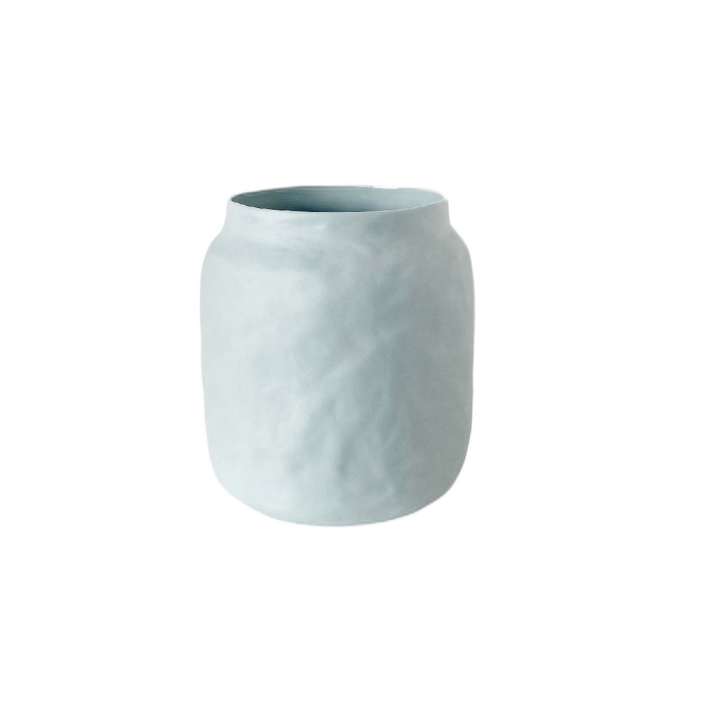 Flax | ceramic kitchen pot | 18cm | duck egg