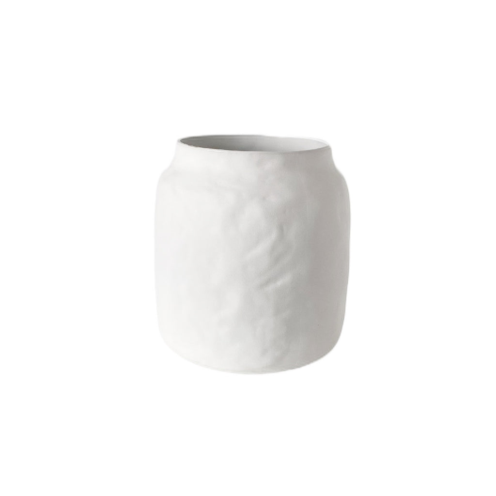 Flax | ceramic kitchen pot | 18cm | snow white