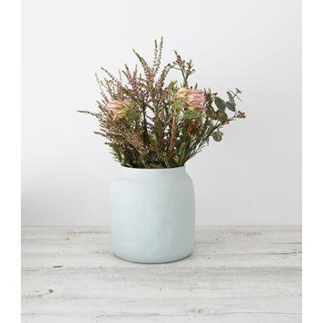 Flax | ceramic kitchen pot | 18cm | duck egg - table