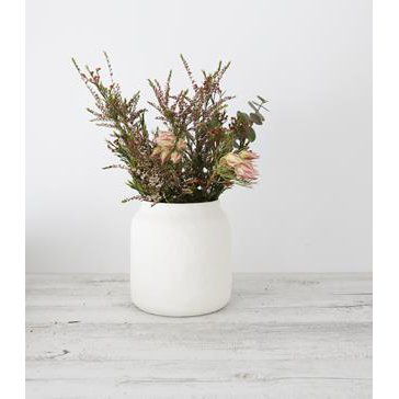 Flax | ceramic kitchen pot | 18cm | snow white - table
