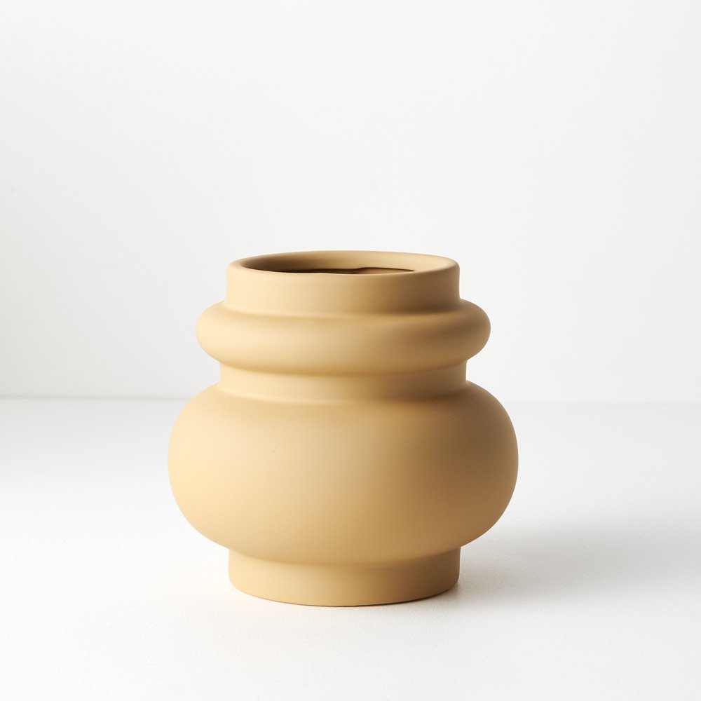 Floral Interiors | lucena pot #1 | mustard