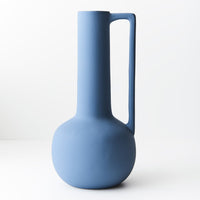 Floral Interiors | lucena ceramic vase #1 | cloud blue