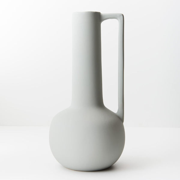 Floral Interiors | lucena ceramic vase | cloud blue | large