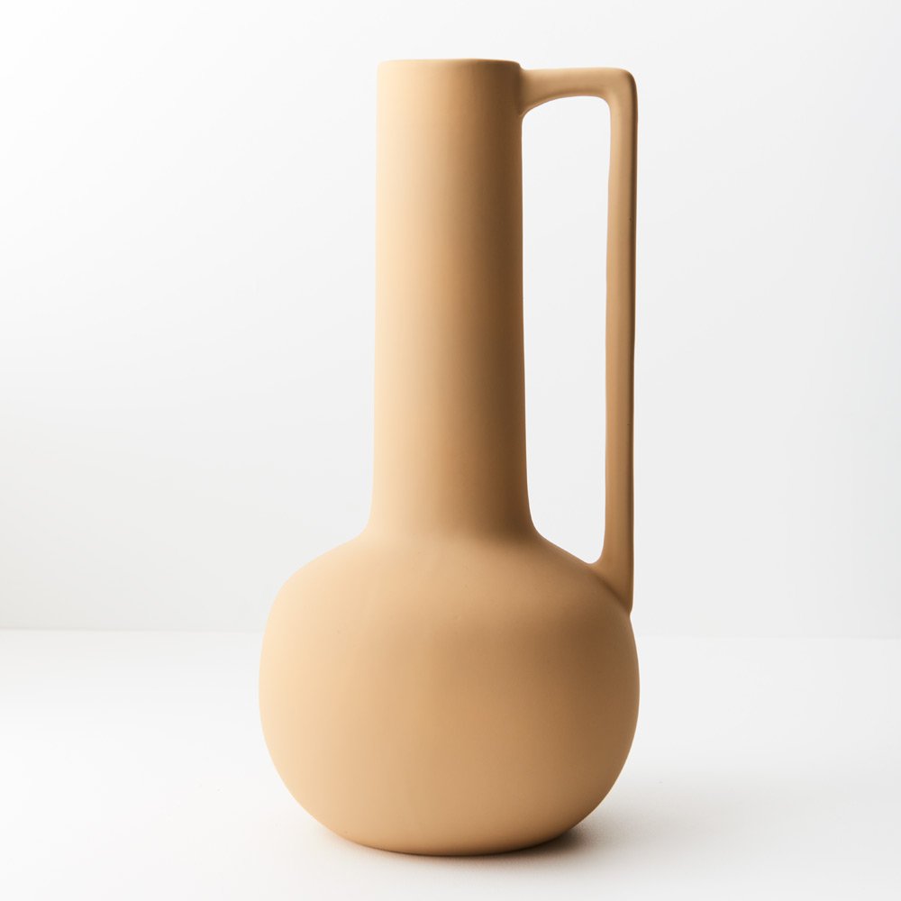 Floral Interiors | lucena ceramic vase | mustard | large