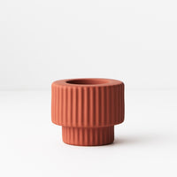 Floral Interiors | palina candle holder #2 | terracotta