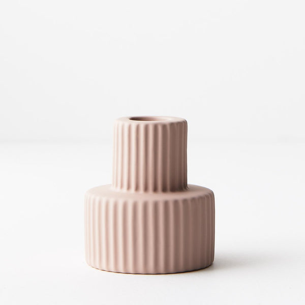 Floral Interiors | palina candle holder #1 | light pink
