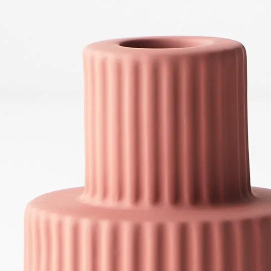 Floral Interiors | palina candle holder #1 | pink - close