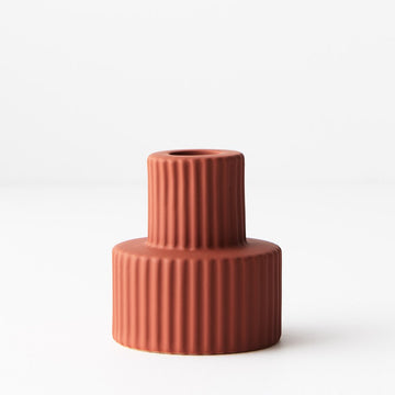 Floral Interiors | palina candle holder #1 | terracotta