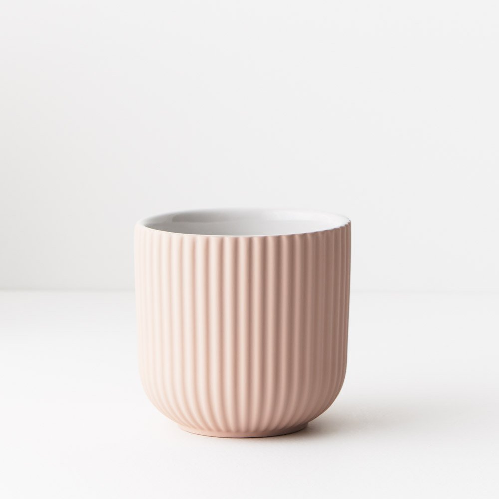 Floral Interiors | palina ceramic pot #1 | light pink