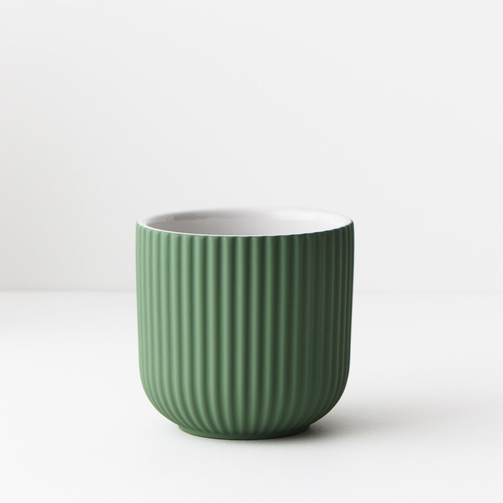 Floral Interiors | palina ceramic pot #1 | mint green