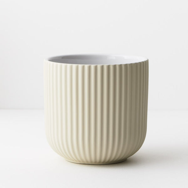 Floral Interiors | palina ceramic pot #2 | ivory